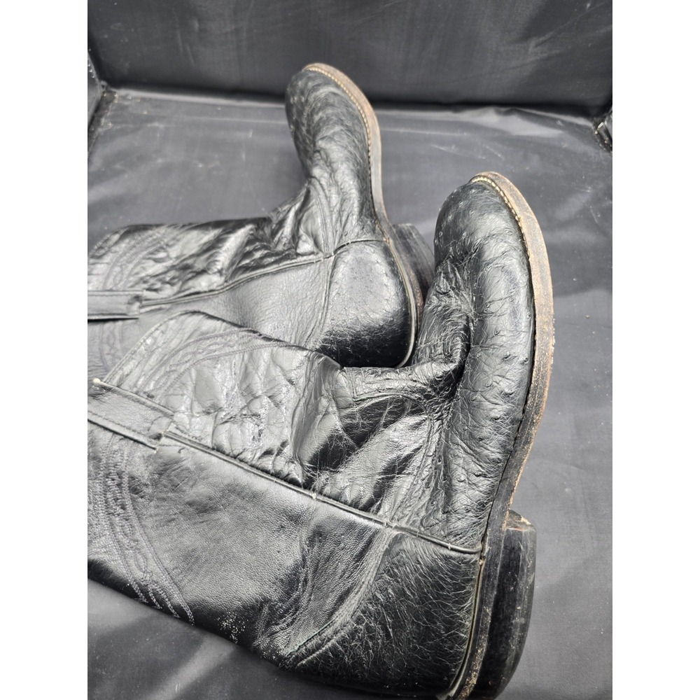 Dan Post Men's Cowboy Boots Size 9D Black‎